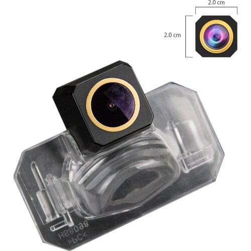 Misayaee Golden HD Car Rear View Reverse Camera Plate Light for Honda Fit CIVIC CIIMO Accord CITY Civic MK7 MK8 MK9 Odyssey/CRV