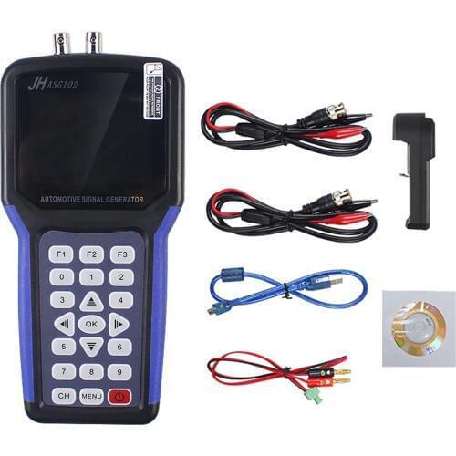 ASG102 Automotive Signal Generator Voltage Frequency Signal Source Car Diagnostic Instrument 2 Channels Waveform Signal Output