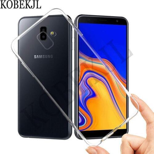 For Samsung J6 Plus Case Soft TPU Silicone Back Cover Phone Case For Samsung Galaxy J6 Plus J 6 J6Plus J610F J610 SM-J610F Case