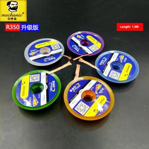 MECHANIC solder wick for iphone Repair Motherboard chip BGA stannum planting clean Tin absorption line Tin absorption band