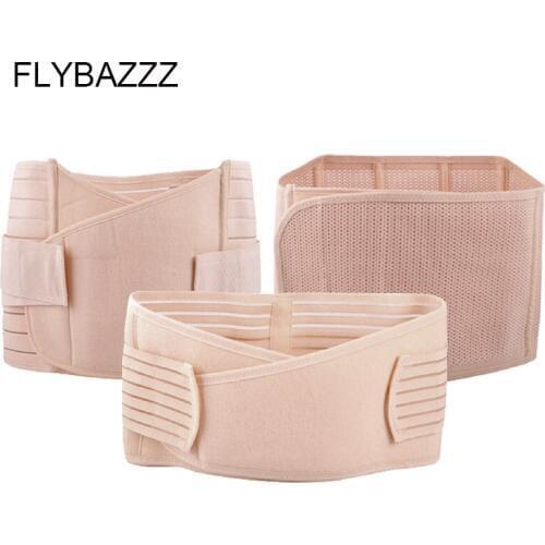 FLYBAZZZ New Hot Three-piece Set Slimming Belt Sports Bodybuilding Waist Abdomen Adjust Support Protection Postpartum Recovery