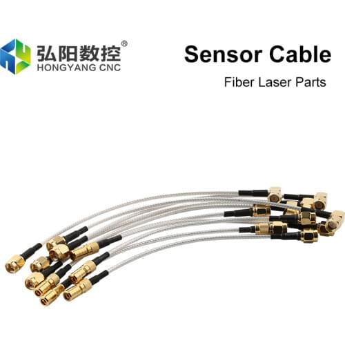 Laser Induction Sensor Cable Fiber Optic Welding Cutting Head RF Short Cable High Temperature Connector