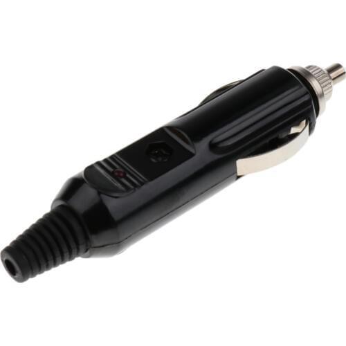 MagiDeal Male Cigarette Lighter Socket Plug Connector Car Replacement