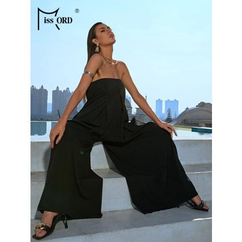 Missord Women's Plain Jumpsuits