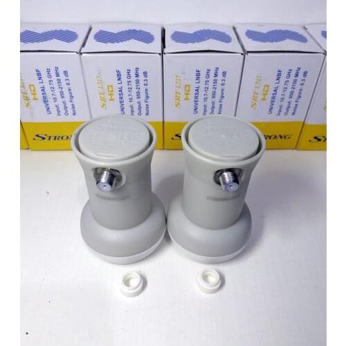 STRONG SRT L717 free shipping Best Signal digital HD Universal KU Band Single LNB High Gain Low noise satellite Dish LNBsh LNB
