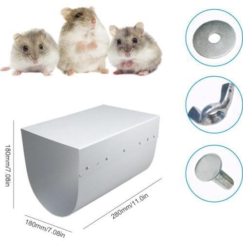 Rabbit Cooling House with Pad Hamster Cooling House Pet Cooling Tunnel for Rabbit Bunny Hamster Puppy Other Small Pets