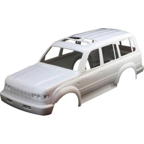 RC Model 313mm Plastic Hard Body Shell RC Accessory for 1/10 Land Cruiser LC80 Crawler