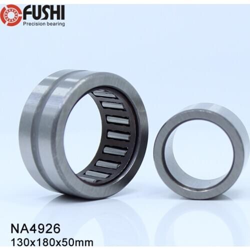 NA4926 Bearing 130*180*50 mm ( 1 PC ) Solid Collar Needle Roller Bearings With Inner Ring 4524926 4544926/A Bearing