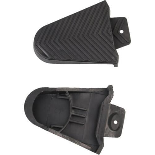 Rubber Pad Protective Sleeve & Self-Locking Pedal Cleats Set Cycling Clipless Pedals Cleat Plate Cover Case Cycling Accessories