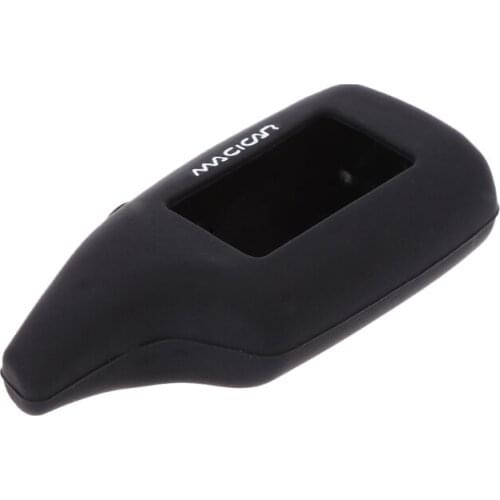Silicone Case Shell For Scher-khan Magicar 5 Two Way Car Alarm LCD Remote N84F