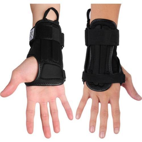 Lycra Sports Hand Protector Wrist Support EVA Protective Padder Motorcycle Skiing Armguard Palm Padded Hand Guards A