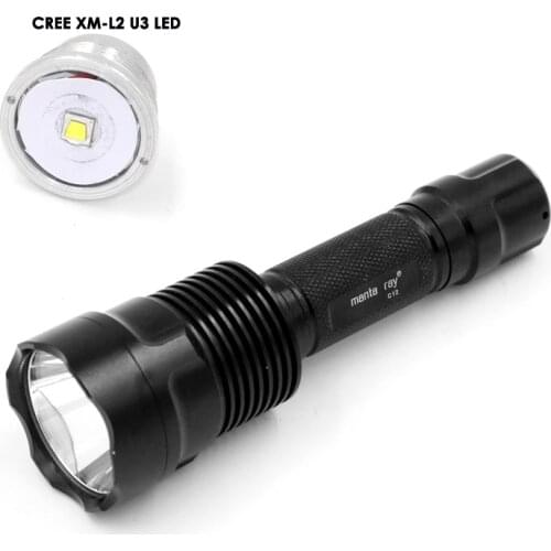 Waterproof Aluminum C12 CREE XM-L2 U3 LED Flashlight Torch AMC7135 Portable CREE Flash Light For Outdoor Camping Bicycle