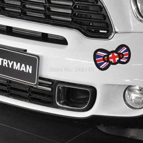 Aliauto Car-styling Bowknot Funny Car Sticker And Decal Accessories For Volkswagen Polo Golf Ford Focus Peugeot Renault Toyota