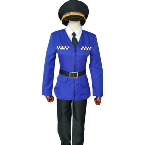 2019 APH axis Powers Hetalia England Pink police Arthur Kirkland Cosplay Costume with hat
