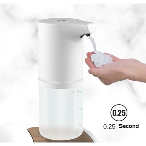 2021 new Automatic Soap Dispenser USB Charging Smart Foam Machine Infrared Sensor Foam Soap Dispenser Hand Sanitizer