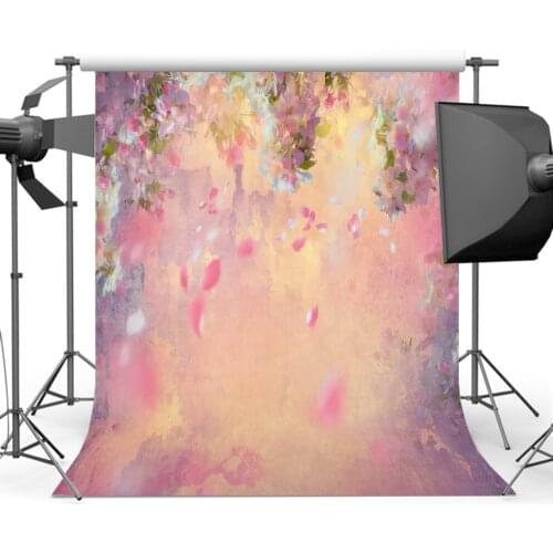 MOCSICKAFlower Photography Backdrop Newborns Photo Background for Photo Booth Backdrops Studio CM-1458