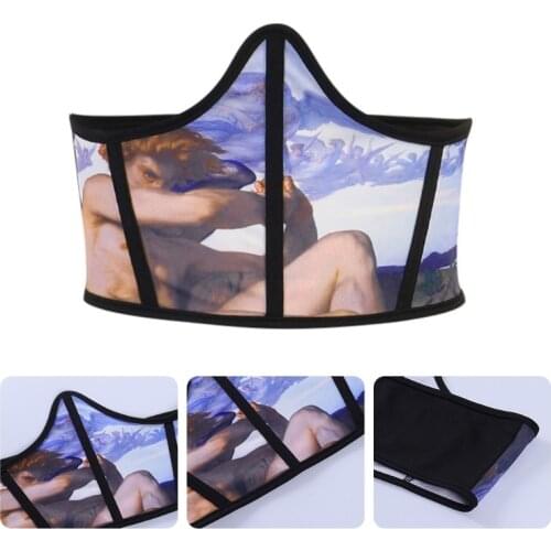 Sexy Corset Underbust Women Gothic Corset Top Curve Shaper Modeling Strap Slimming Waist Corsets Bustiers Waist Clip