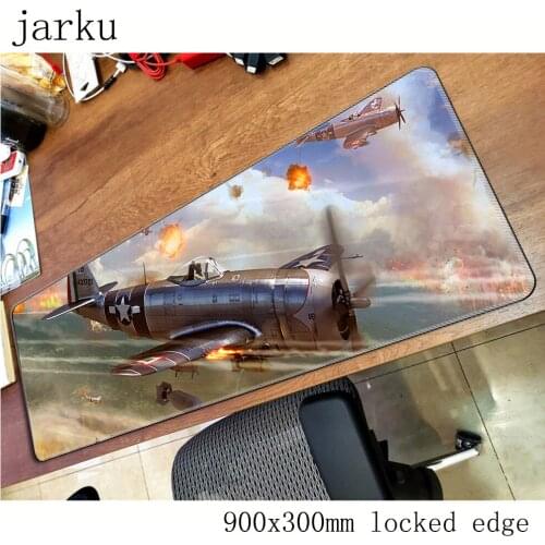 War thunder mousepad gamer 900x300X3MM gaming mouse pad large HD print notebook pc accessories laptop padmouse ergonomic mat