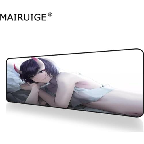 Zero Two Girl Anime Mouse Pad XXL Gamer Desk Mat PC Large Keyboard Pad Gaming MousePad 90x40cm/80x30cm for Laptop Table Pads