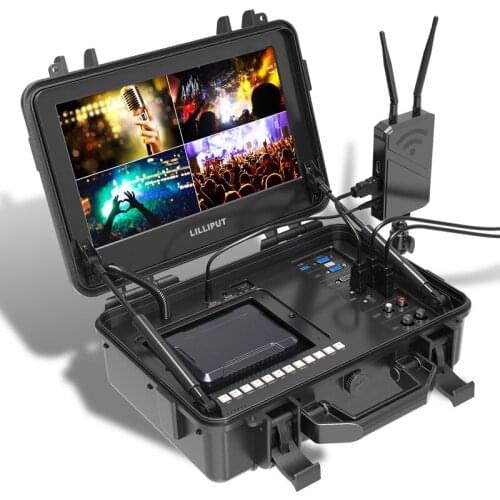LILLIPUT BM120-4KS New 12.5" 3840x2160 4x4K HDMI 3G-SDI in&Out Broadcast Director Monitor with HDR,3D-LUT,Color Space