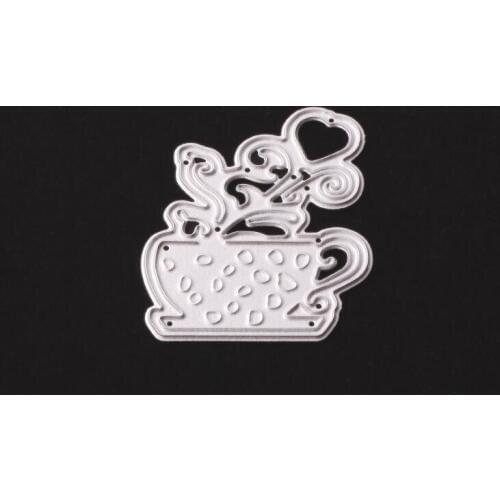 Metal heart cup Cutting Dies Stencils for DIY Scrapbooking/photo album Decorative Embossing DIY Paper Cards