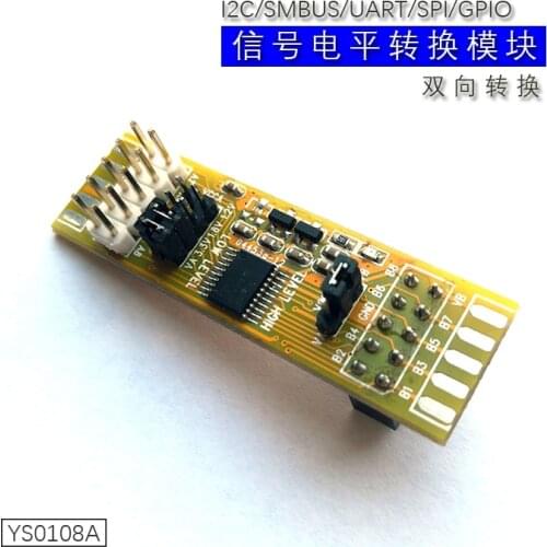 I2C / SPI / UART / GPIO Level Conversion Module 1.2V 1.8V 3.3V YS0108A