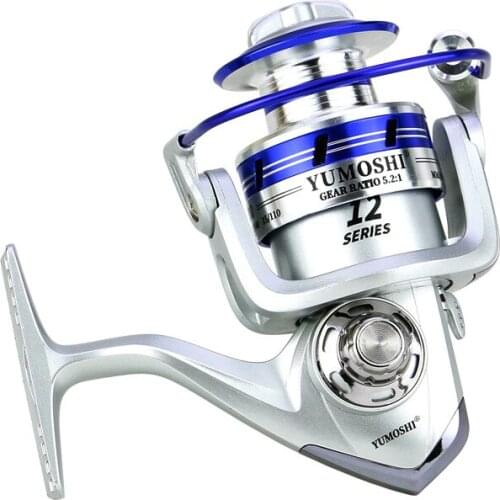 New Double Brake Design Fishing Reel Super Strong Carp Fishing Feeder Spinning Reel Spinning wheel type fishing wheel