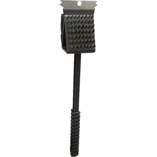 3 in 1 Barbecue Grill Brush With Scraper and Sponge Stainless Steel BBQ Easy Clean Tool Universal Premium Brush can CSV