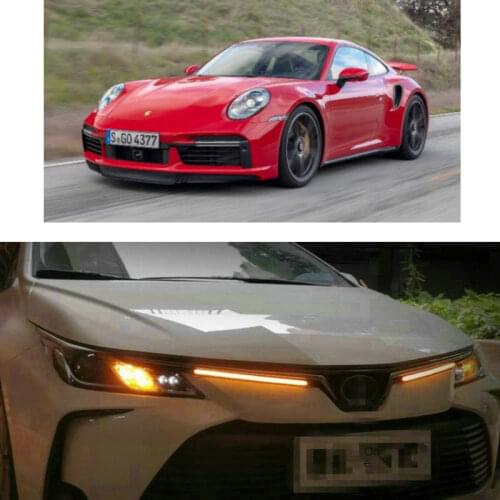 LED Daytime Running Light DRL Turn Signal Lamp For PORSCHE 911 964 991 993 996 997 991 993 996 928 968 BOXSTER 981 986 987