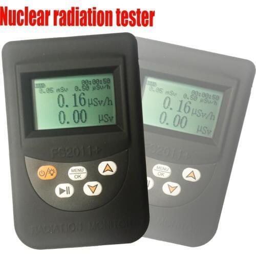 Nuclear radiation tester with Japanese / English Version System ,Personal dosimeter radiation alarm