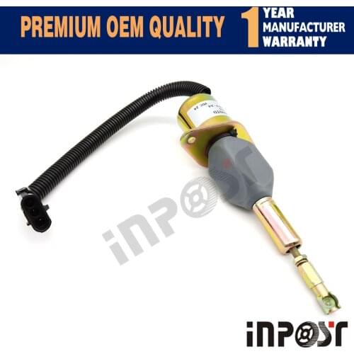 In Stock SA-4293-24 24V Fuel Shutoff Solenoid Fits for Cummins Diesel Hyundai Excavator R290 3928161