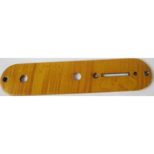 1PCS Hand made Guitar Tele Telecaster Control Plate maple wood #2138