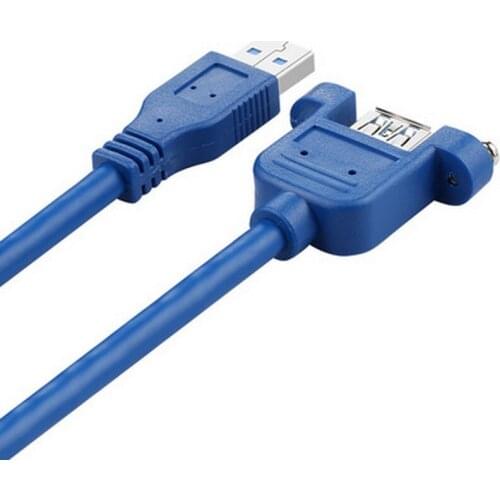 1 pc usb extension cord male to master ear DIY high standard with nut usb 3.0 data line