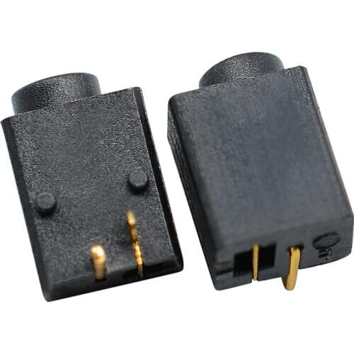 10pcs DC048 DC Power Jack Socket Female 2 Pin panel Mount Connector DC-048