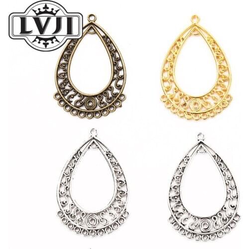 16pcs Vintage Charms Connector Pendant Fit Bracelets Necklace DIY Metal Jewelry Making 5950