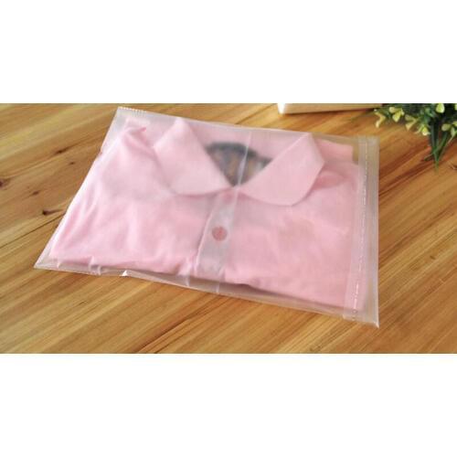20x30cm,Frosted Self-adhesive Clothing Plastic Packaging Bag, Thick OPP Bag for Magazine Scarf Towel and Scarf, 100 Pack