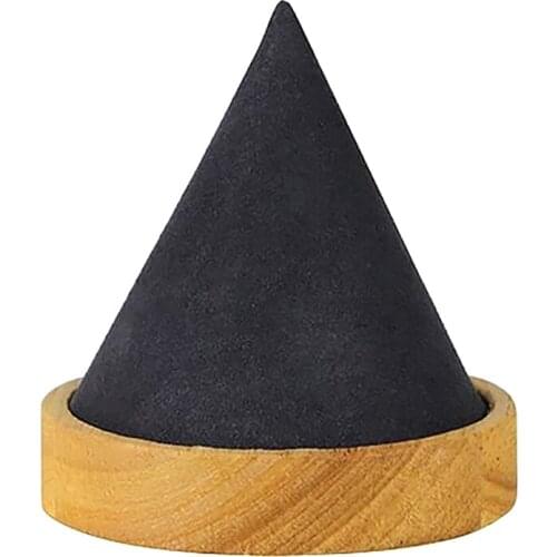 Cone Shape Wooden Bangle Bracelet Anklet Jewelry Display Stand Ring Watch Holder Showing Storage Rack Accessories