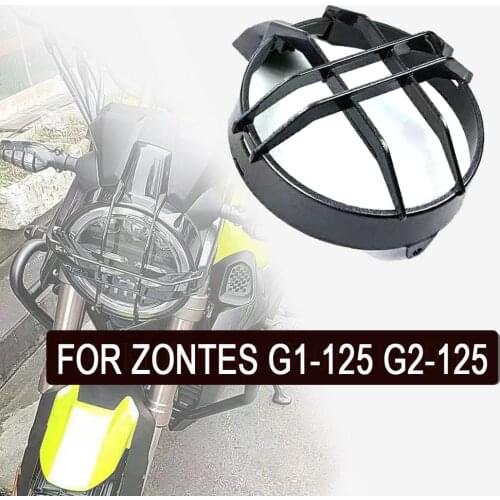 For Zontes G1-125 G2-125 Motorcycle Headlight Protection Headlight Lampshade Zontes G1-125 G2-125 G1 125 G2 125