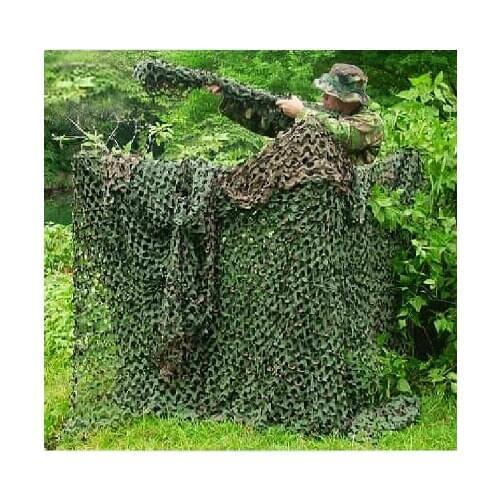 3M x 4M Outdoor Jungle Camouflage Net Custom Anti-Aerial Shade Net Bird Watching Sun Shelter Decorative Net