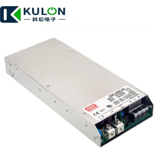 Original MEAN WELL RSP-2000-48 2000W 42A 48V voltage trimmable meanwell Power Supply 48V with PFC function Parallel operation