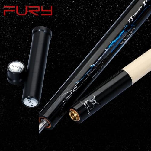 FURY FS-PB-X1Billiard Punch Cue 13mm Hell Fire Tip Carbon Fiber Technology Shaft Quick Joint High-end 3D Wrap Billard Break cue