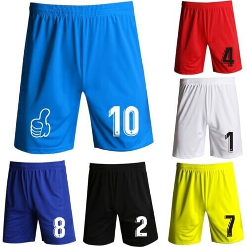 Super light Soccer Shorts Athletic Men Women Wear DIY Custom Quick dry Football Running Fitness Sport Shorts Elastic Waist Short