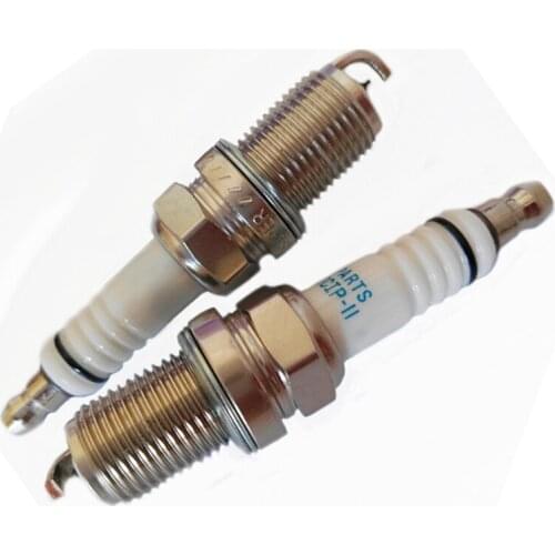 Car Iridium Alloy Glow Spark Plug Candles For Veracrus Santafe 3.8L 2.7L G6DA G6BA Engine Ignition