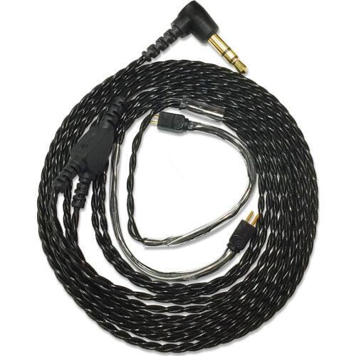 In-ear Monitor Cable Earphone Cable Wire IEM Cable 1964 w4r um3x es3 es5 Cable 2 Pin 0.78mm Connector 64