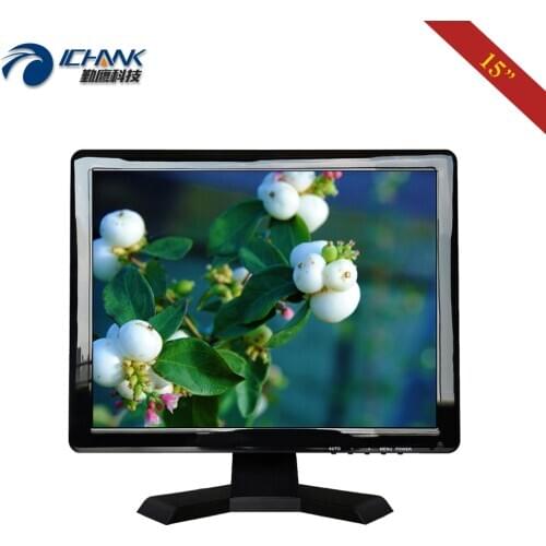 ZB150JN-27/15" 1024x768 4:3 HD Single VGA Port POS Cash Register Ordering Machine Office Computer PC Monitor LCD Screen Display