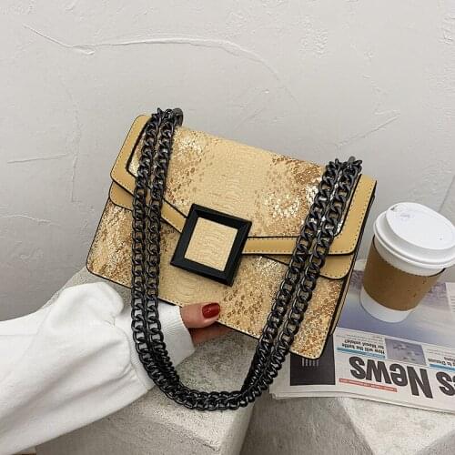 2020 Fashion Snakeskin Shoulder Vintage woman handbags luxury handbags and purses Crossbody Bags