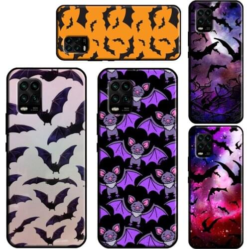 Vampire Bats Full Moon Halloween Phone Case For Xiaomi Mi 10T Pro 9 10 11 Lite Ultra A3 POCO F3 F1 F2 M3 Pro X3 Soft Cover