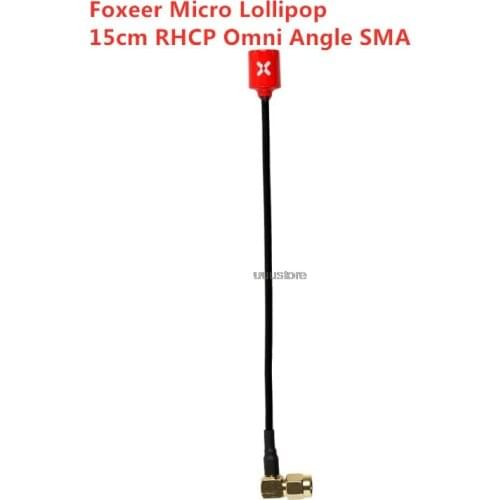 Foxeer Micro Lollipop 15cm 5.8G 2.5dBi Omni Angle SMA RHCP Lollipop V3 Antenna for RC FPV Racing Freestyle Goggles