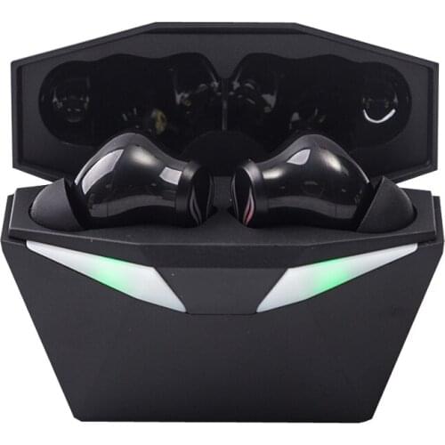 TWS Gaming Earphones Bluetooth 5.2 Headphones Wireless HIFI Low Latency Headset Gamers In-Ear Earbuds with Bass Sports