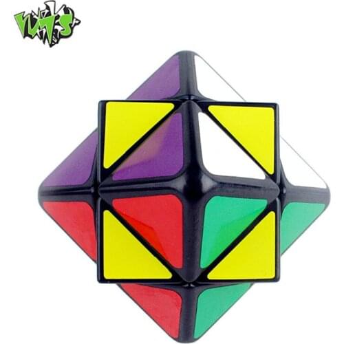 Hot Sale Lanlan Wolf Tooth 3x3x3 Speed Magic Cube Puzzle Game 4 Axis 8 Sided Magic Star Educational Toys for Kids Children Baby